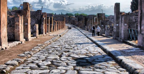 Da Napoli: escursione di un giorno a Pompei e Costiera Amalfitana con pranzo