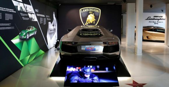 Bologne : billet d'entrée au musée Lamborghini