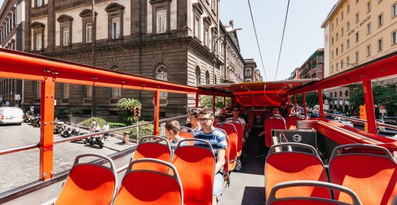 Naples : Visite de Naples en bus Hop-on Hop-off (24 heures)