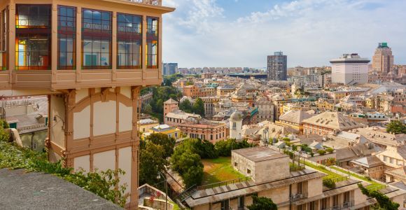 Genova: tour panoramico guidato della città con funicolare e snack