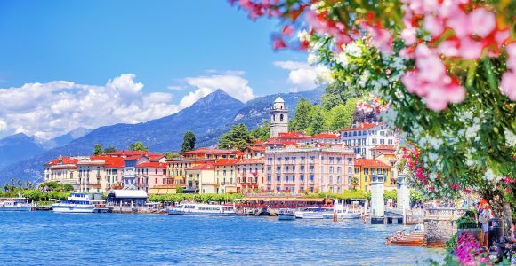 Desde Como: Bellagio, Lugano y Como tour en barco