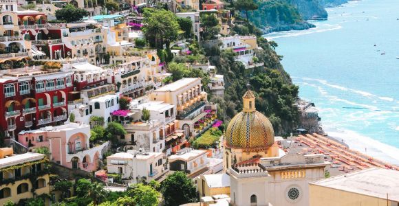 From Naples: Sorrento, Positano and Amalfi Tour with Lunch