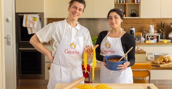 Génova: Clase privada de elaboración de pasta en casa de un lugareño