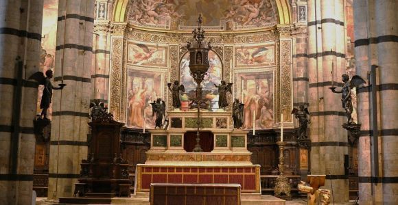 Visite à pied de Sienne avec option cathédrale, crypte et musée